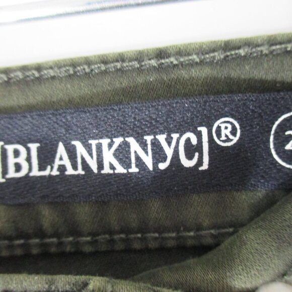 BLANK NYC SKINNY ZIPPER JEANS NWT SIZE 24 - Picture 4 of 8
